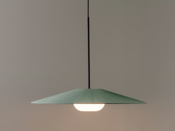 ARTIC CIRCLE - LED fabric pendant lamp by Milan Iluminación - view 2
